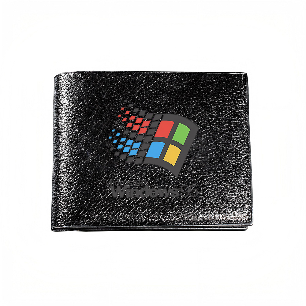 Tech Accessories Photo - Windows Logo Design Herenportemonnee Kaarthouder Casual