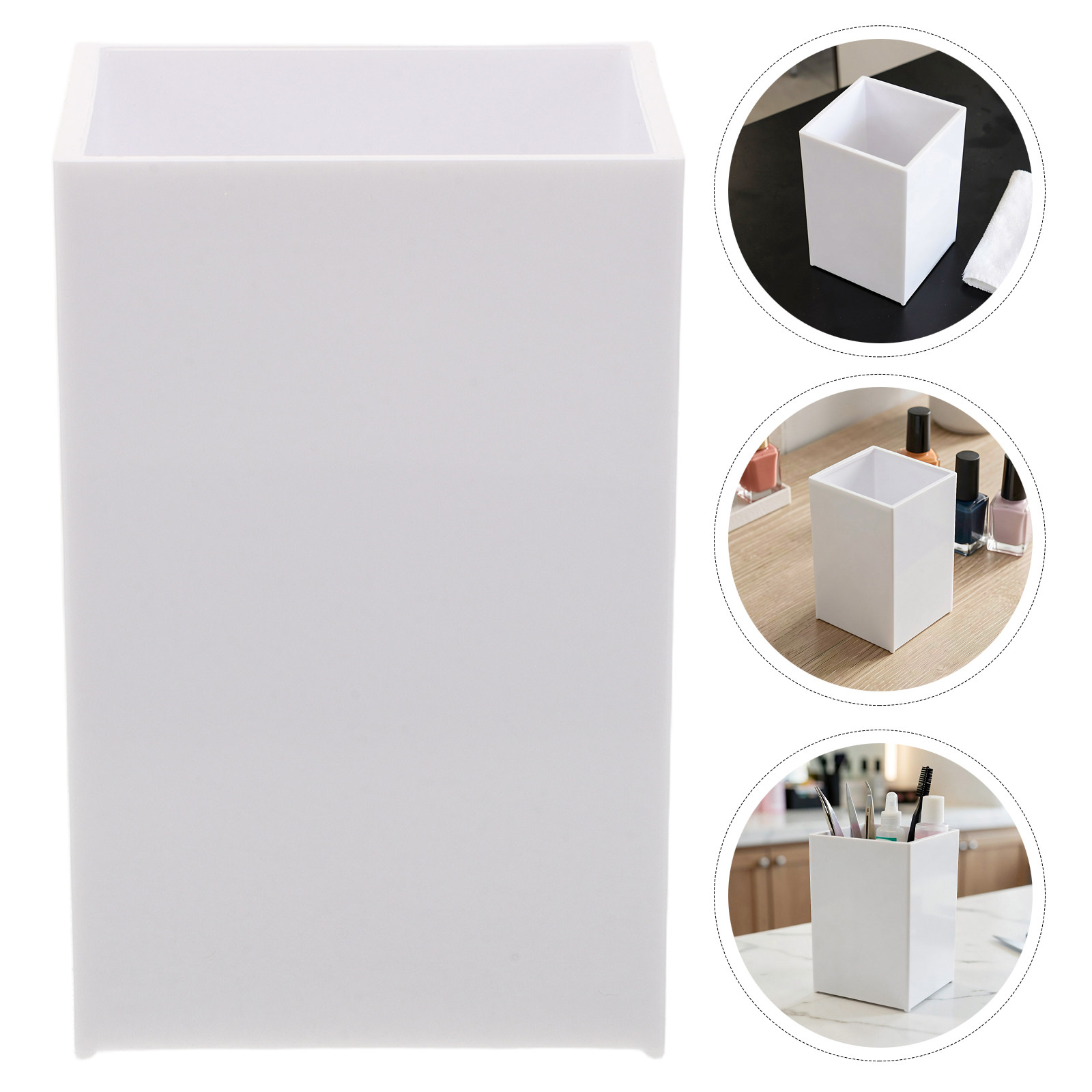 Tech Accessories Storage - Witte opbergmand voor nagelaccessoires, ideaal voor