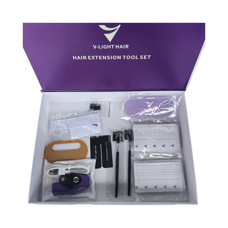 Zwarte V-Light Naadloze Haar E - Tech Accessories Uk recensie en prijs